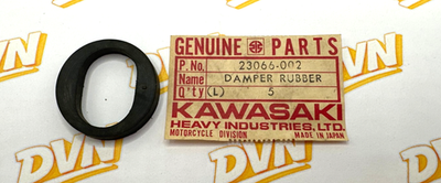 1 NOS Genuine Kawasaki 750 H2 Mach IV Triple RUBBER DAMPER Part OEM 23066-002