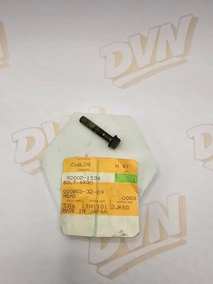 Kawasaki OEM 92002-1534 Bolt6x30