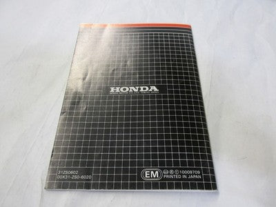 NOS Genuine Honda Factory Owner's Manual HRA216 Rotary Lawn Mower
