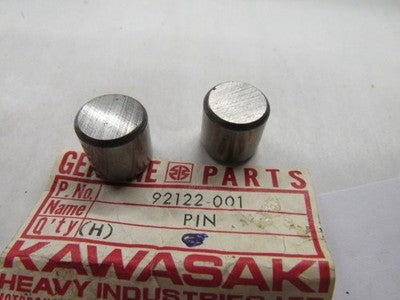 NOS Kawasaki 92122-001 Starter Clutch Pin ELR KZ1000 POLICE Z1 KZ1100  sold as 2