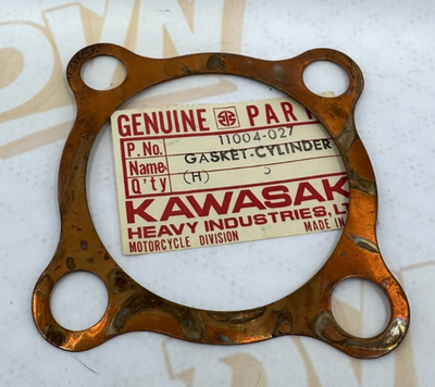 NEW Genuine OEM Kawasaki Cylinder Head Gasket (3) 11004-027