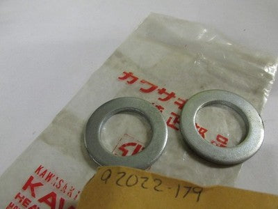 NOS OEM FACTORY KAWASAKI 1971 1974 1975 MT1 PLAIN WASHER 92022-179