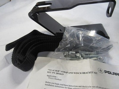 POLARIS 2854619 "GLACIER"  WINCH BRACKET KIT, NIB