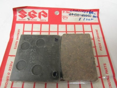 NOS OEM NEW FACTORY 1978-79 GS750E REAR PAD SET  69130-45040