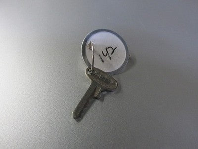 Vintage Yamaha OEM Factory Pre Cut Motorcycle Key # 142