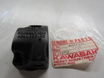 KAWASAKI L.H. LOWER SWITCH CASE G3SS G3TR KV75 MT1 1969-1980 NOS OEM 46077-026