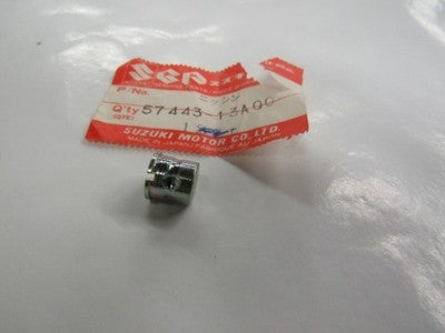NOS OEM 1985 SUZUKI DR250 ADJUSTER SCREW RIGHT INDICATOR SWITCH 57443-13A00