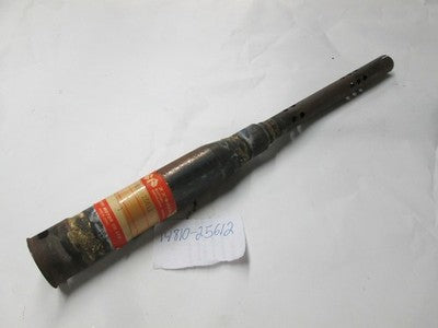 1973-77 SUZUKI TS 100 MUFFLER SPARK ARRESTOR TAIL PIPE NOS OEM 14810-25612