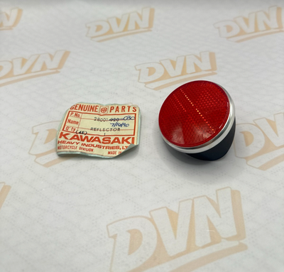 1 NOS Genuine Kawasaki H2 H1 KH S3 S2 S1 Rear Reflex Reflector OEM 28001-030 NEW
