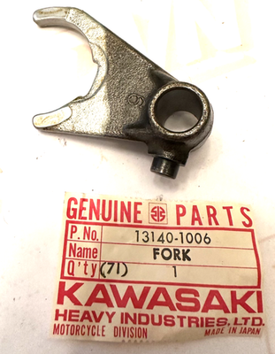NOS Kawasaki 13140-1006 KZ400 KZ440 1977-1979 OEM Genuine Shift Fork Assy