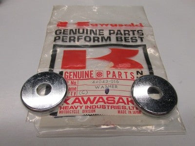 NOS Kawasaki STEERING STEM WASHER 44043-016 F5 F6 F7 F8 F9 F12MX G4TR  SOLD AS 2