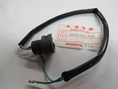 NOS Honda OEM VF1100C 1986 Rear turn signal scocket p.n 33605-MB4-830