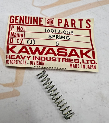 OEM KAWASAKI STARTER PLUNGER SPRING #16013-008