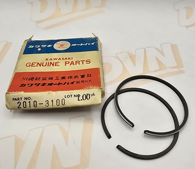 NOS OEM Kawasaki J1 .020" (.50mm) OveR Piston RingS 13025-001 SUPER:  2010-3100