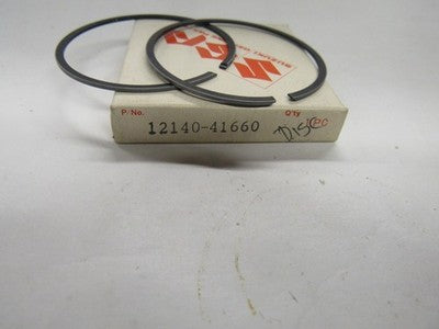1977 SUZUKI RM125 RM 125 PISTON RING SET STANDARD NOS OE 12140-41660 1