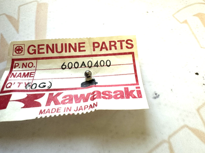 NOS Kawasaki Steel Ball 1/8" Dia.  600A0400 NEW OEM