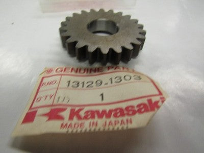 NEW Genuine 1982 Kawasaki KX 125 KX125 Top Gear Input Part OEM 13129-1303 NOS