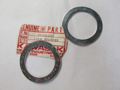 Kawasaki NOS Kawasaki N Steering Stem Washer H1 A1 A7  A1SS A7SS KH500 sold as 2