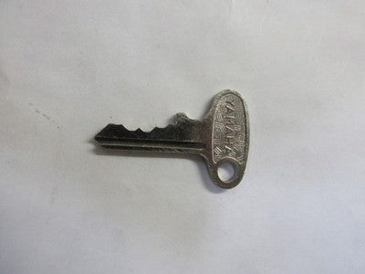 Vintage Yamaha OEM Factory Pre Cut Motorcycle Key # 107