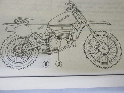 Suzuki  1983 RM60  OEM Factory Owners Manual