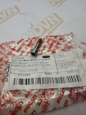 Ducati Screw Part Number - 77110518B