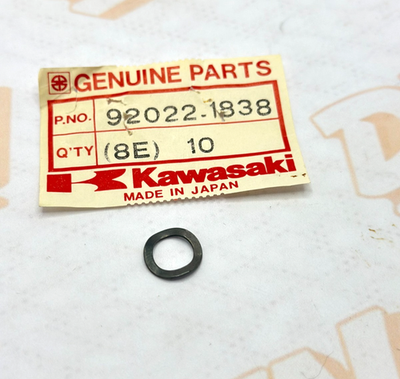 NOS GENUINE ORIGINAL Kawasaki WASHER,WAVE,5MM BAYOU 185 OEM # 92022-1838