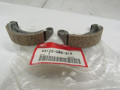 NOS Honda 1985-91 CR80 R Rear Wheel Brake Shoe Set 43120-GW6-315