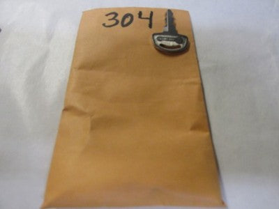 Vintage Suzuki  OEM Factory Pre Cut Motorcycle Key # 304 b