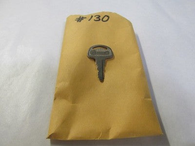 Vintage Suzuki  OEM Factory Pre Cut Motorcycle Key # 130