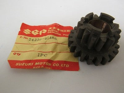SUZUKI TC120 NEW 3RD DRIVE GEAR TRANSMISSION  69-72  24230-07400