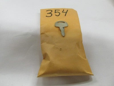 Vintage Suzuki  OEM Factory Pre Cut Motorcycle Key # 354