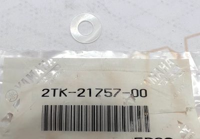 New OEM Yamaha 2TK-21757-00-00 Washer NOS