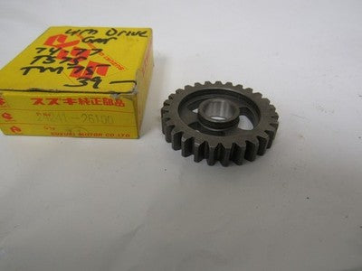Suzuki TM75,TS75 1974-77 nos oem 4th gear Drive p.n 24241-26100