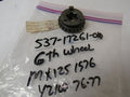 Nos YAMAHA 537-17261-01 6th GEAR 23T '1976 MX125 YZ100 YZ125 YZ175 '1977 YZ100