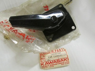 Kawasaki 1974-1975 F7  nos Cap Carburetor 14038-037 New OEM
