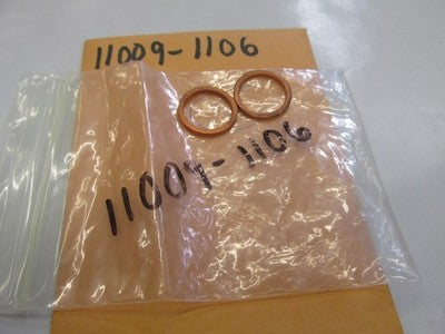 Kawasaki NOS NEW 11009-1106 Gasket 16x19.7x1.5 KZ KZ440 KZ400 KZ305 CSR GPz LTD
