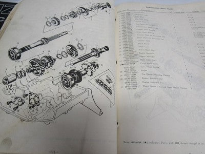 Suzuki T10 Parts Manual Catalogue 1963-1968