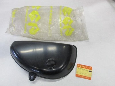 Suzuki TC100 TS100 Side Cover NOS TS100 Frame Panel 47111-25300  BLACK