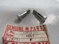 Kawasaki NOS NEW 43033-004 Bolt H1 H2 S2 S3 KH KZ KH500 KH400 KZ1000 KZ900 KZ650