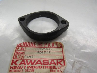 KAWASAKI F7 KE EXHAUST FLANGE HOLDER NOS OEM PT # 18069-051
