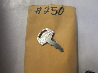 Vintage Suzuki  OEM Factory Pre Cut Motorcycle Key # 250