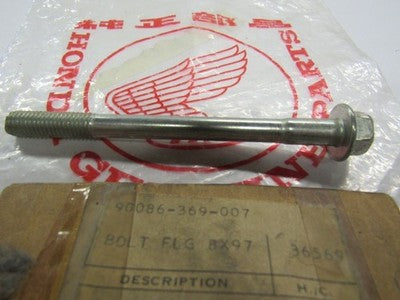 NOS Honda 1974-1977 CB360 Flange Bolt (8X97) 90086-369-007