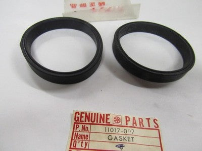 NOS NEW OEM FACTORY KAWASAKI 1971 F6 F7 AIR CLEANER GASKET 11017-007   SOLD AS 2