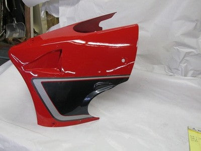 Kawasaki Cowling Lower Red/Gray 55028-5321-X5 1987 NINJA600