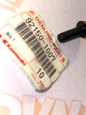 OEM Kawasaki 92150-1007 Bolt NOS