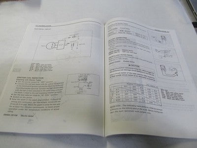 Suzuki  NEW OEM 1992 RM80 Owners Service Manual Guide Book