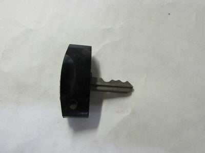 Vintage Yamaha OEM Factory Pre Cut Motorcycle Key # 573 black top