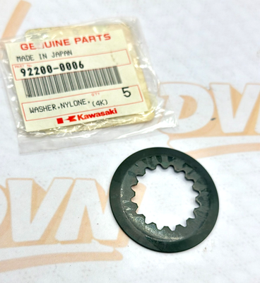 New Genuine Kawasaki Washer, Nylone (5.3 x 11.5 x 0.5), 92200-0006
