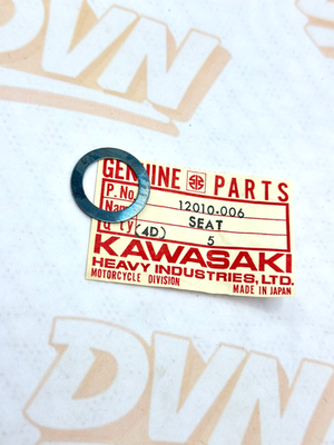 Kawasaki NOS NEW 12010-006 Valve Spring Seat Washer KL KZ KLT KLX OM11