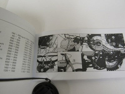 New Suzuki 1976 RM370  owners manual RM370A